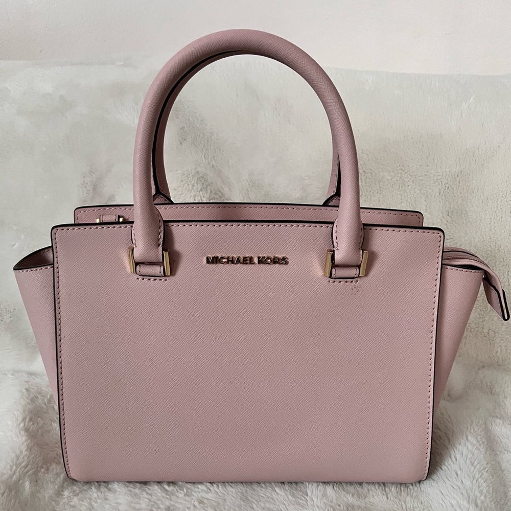 NWT - Michael Kors Soft Pink Satchel
